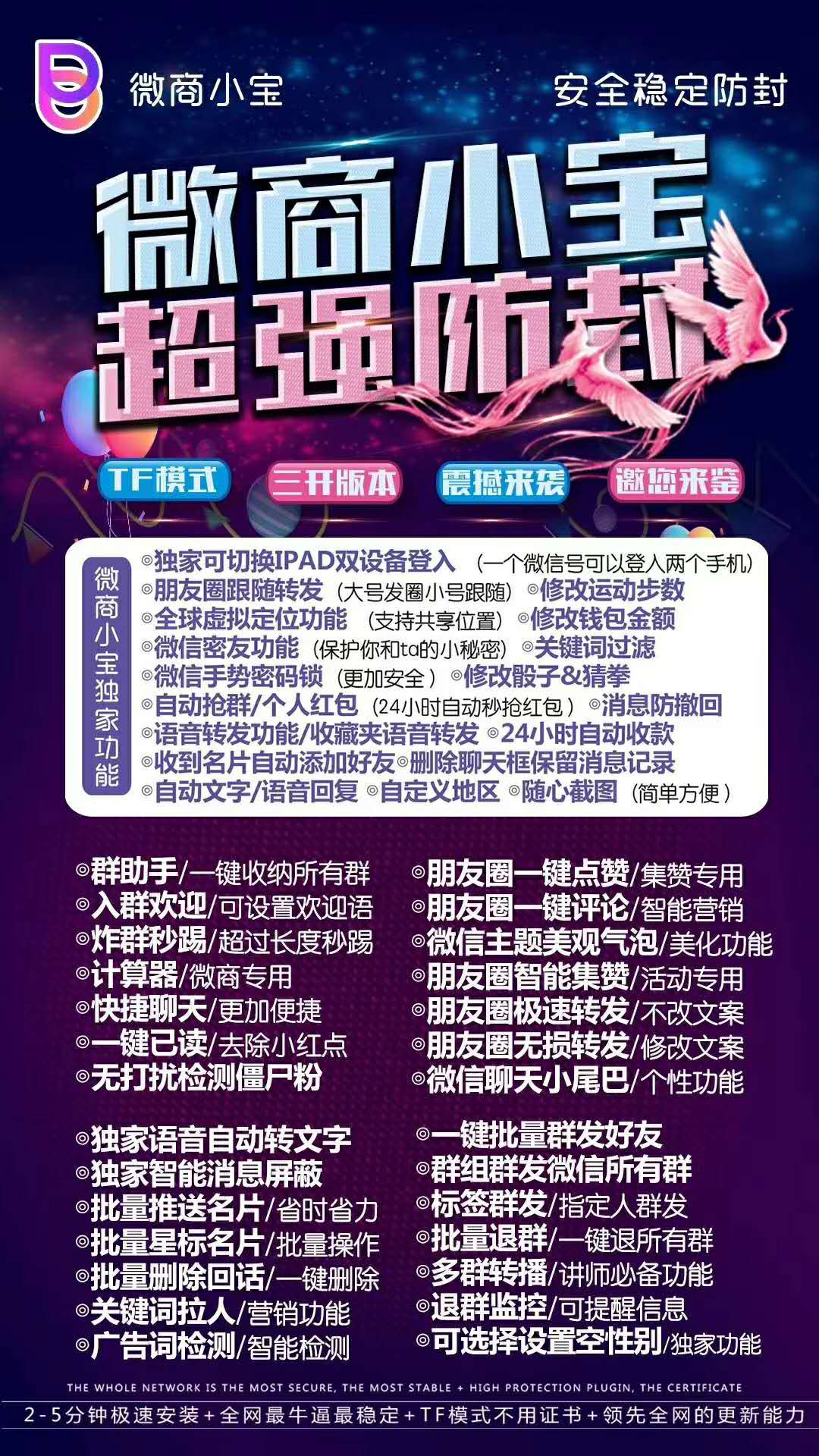 è¹æå¾®åå°å®TFä¸æ¶ãä¸å¼IPADç»å½è·åç¾¤åç¾¤ã(å¾1)